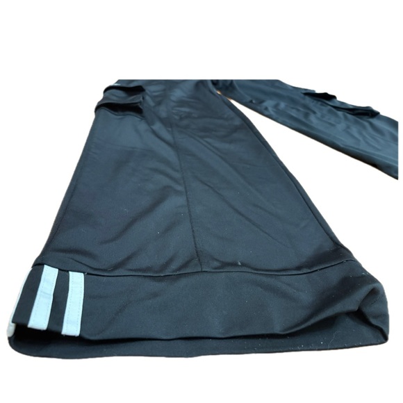 Adidas Wide Leg 3-Stripes Cargo Track Pants Like New - Picture 2 of 10